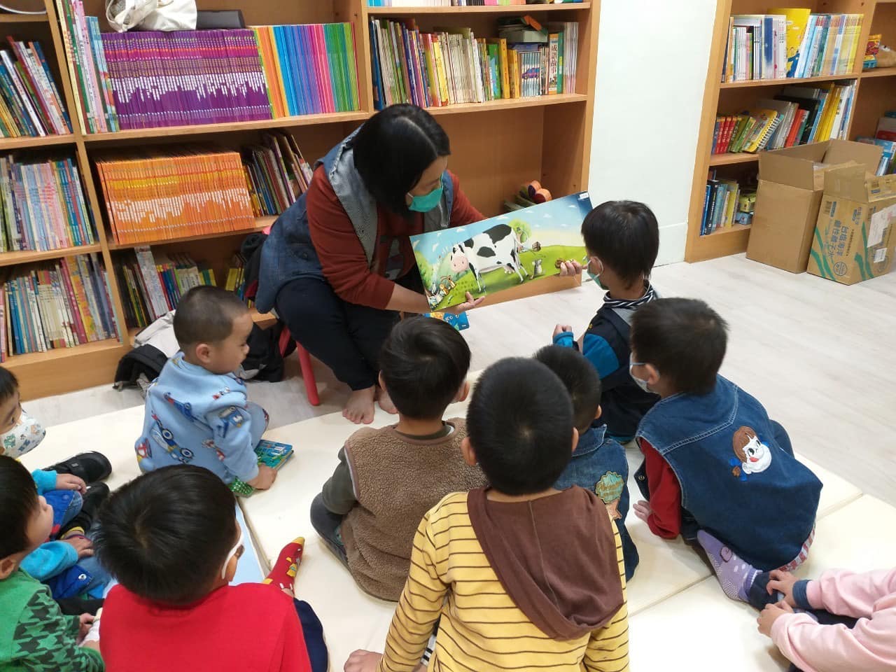 社團活動：繪本故事課程(標題圖檔)